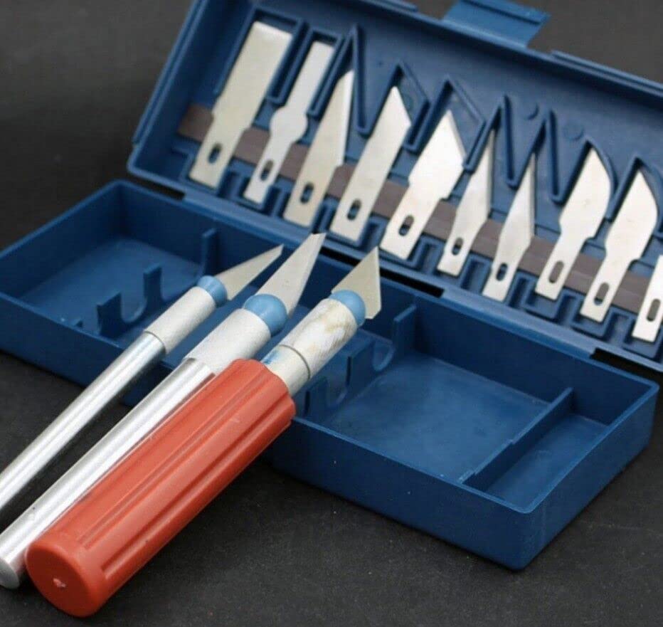 13pc Precision Knife Set Kit Exacto Knives Blades Craft Razor Sculpting Art Tool
