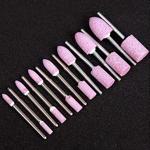 100 pcs Abrasive Stone Points Electric Grinding Dremel Accessories - size: 100PCS