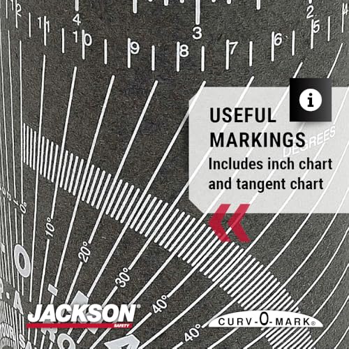 Jackson Safety Pipe Measuring Tool - Wrap-A-Round Tape Pipe Fitting Tool (Multiple Sizes and Heat Ratings) - size: X-Large, style: 350⁰ F Heat Rating