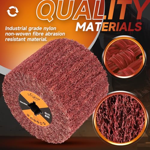 Surface Conditioning Tool 80 Grit Abrasive Drawing Polishing Wheel - style: 80 grit