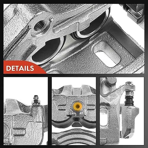 A-Premium Front Right Passenger Disc Brake Caliper with Bracket - style: Front Passenger Side