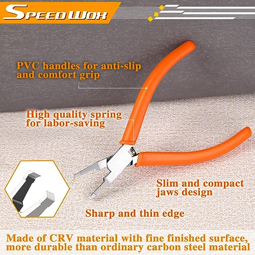 4.5" Transverse End Cutter with Flush Jaw 5mm SMT/SMD Chip Cutters Side Cutting Pliers - style: 5mm