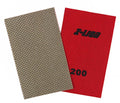 Z-LION Diamond Sandpaper Abrasive Paper Sheets Grit 200 for Sanding Stone Glass Ceramic 2-Pcs - color: 200# 2-pcs