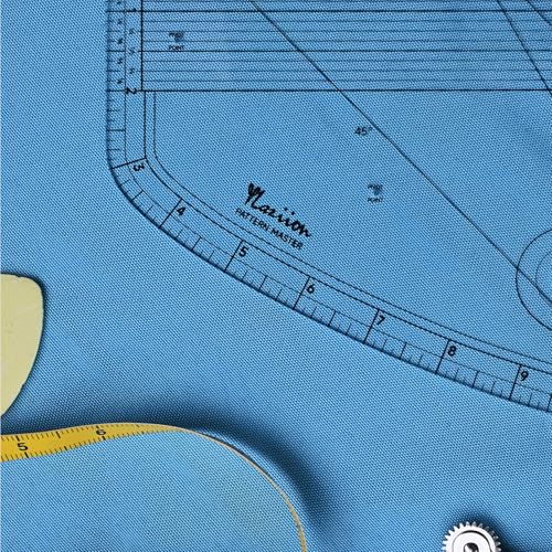 YLaziion 16" Imperial Pattern Master & French Curve Ruler for Sewing - style: Pattern Master
