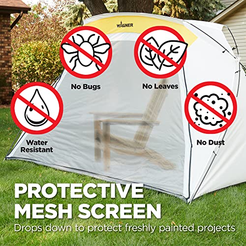 Wagner SprayTech Large Portable Spray Shelter and DIY Paint Booth - style: Large