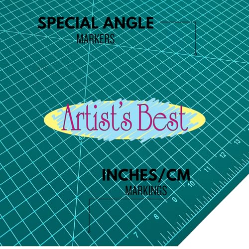ARTIST'S BEST 18" x 24" Self Healing Cutting Mat | Rotary Cutting Sewing Mat for Craft, Fabric, Scrapbooking Sewing