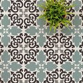 Casa Verde Tile Stencil - Cement Tile Stencils - DIY Faux Tiles - Reusable Stencils for Home Makeover (Extra Large 16"x16") - size: Extra Large (16"x16")