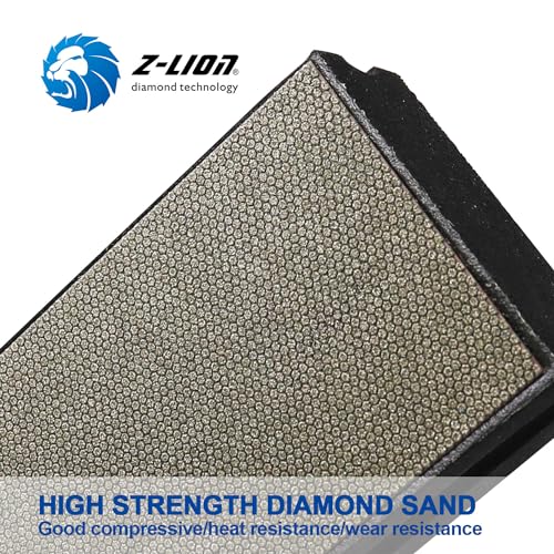 Z-Lion Diamond Hand Polishing Pads Electroplated Grit 120 for Glass Stone - color: 4 Pcs Set, size: GRIT 120